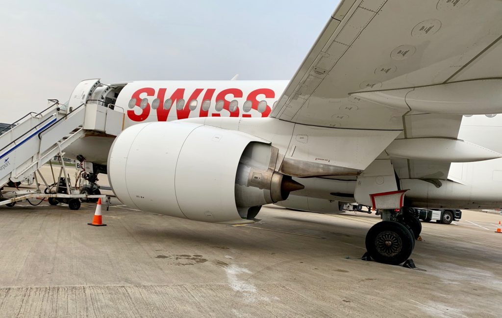 Swiss a220 bombardier C business class