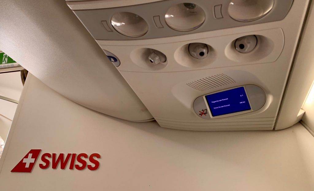 Swiss a220 bombardier C business class 