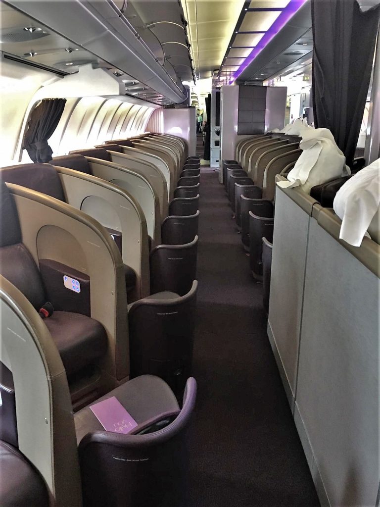 Virgin Atlantic Upper Class A340-600 Cabin