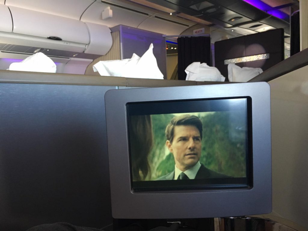 Virgin Atlantic Upper Class A340-600 Entertainment 