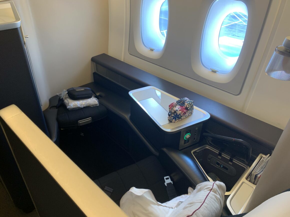 British Airways First Class Seat