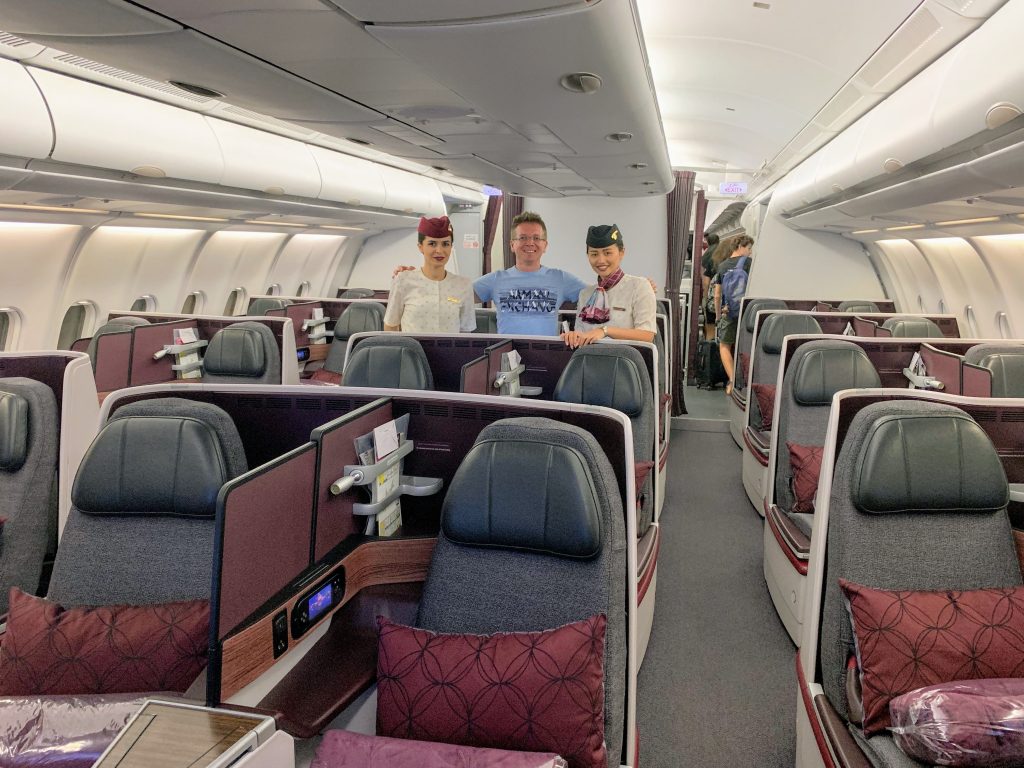 Qatar Airways A330-200 Business Class Review with the ...