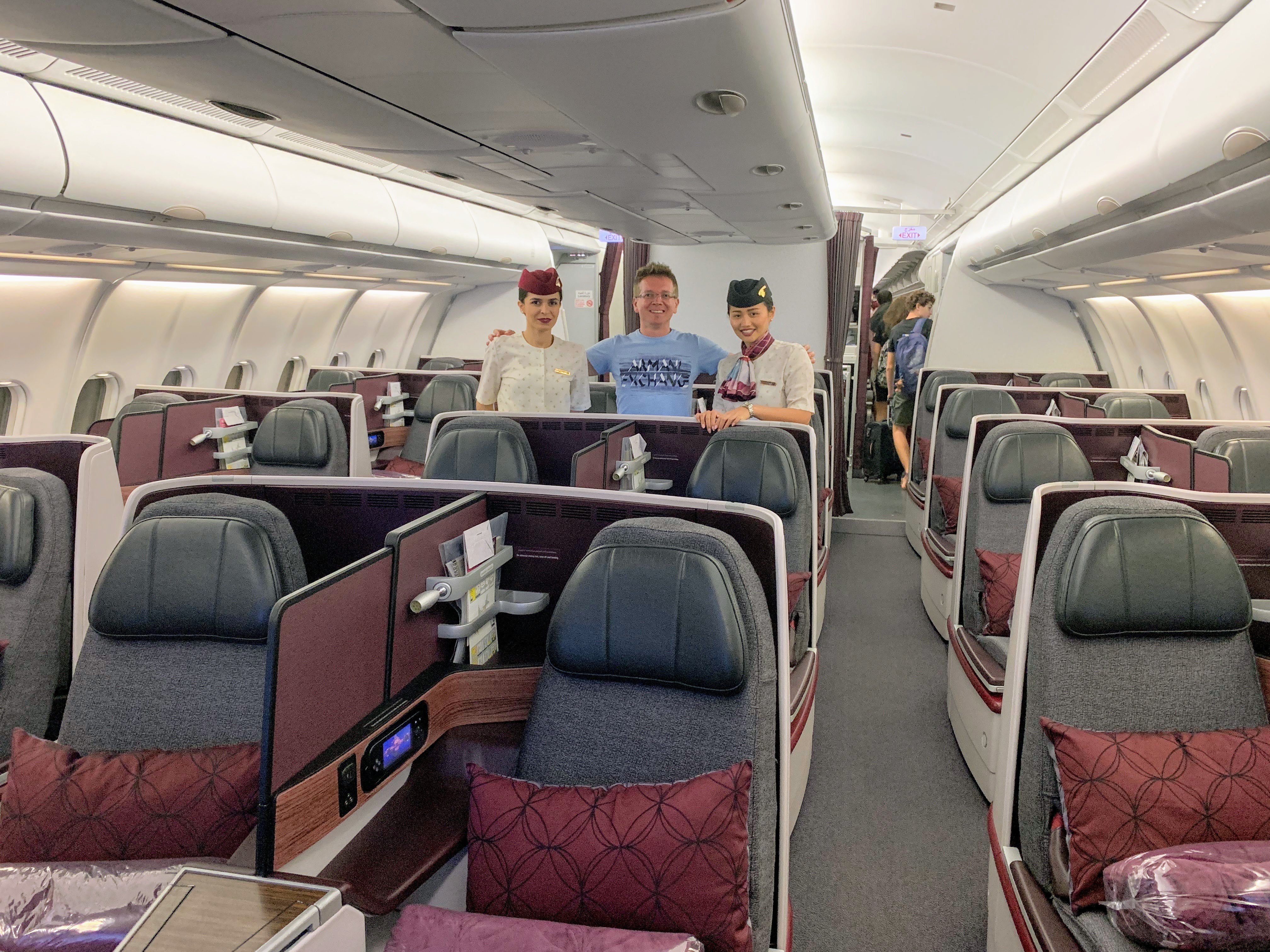 Qatar Airways A330 200 Business Class