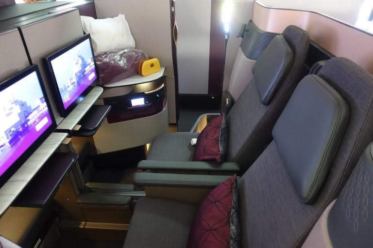 Qatar Airways B777-300er Business Class review 