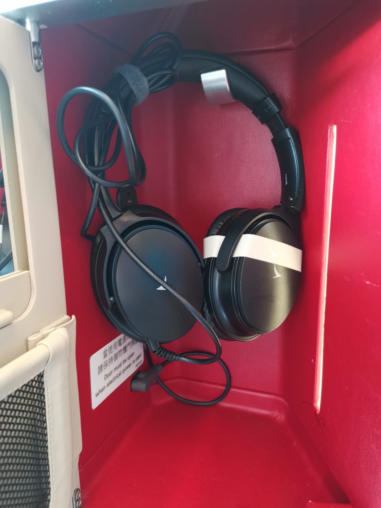 Cathay Pacific Airbus A350 Business Class Headset 