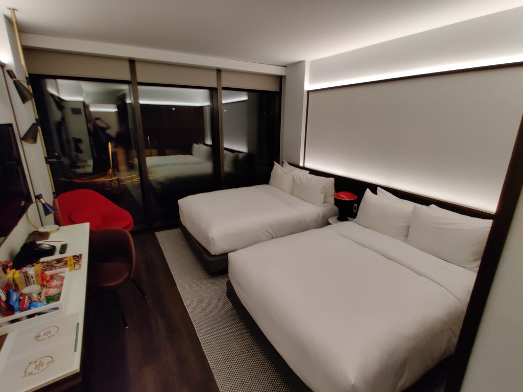 The TWA Hotel Bedroom