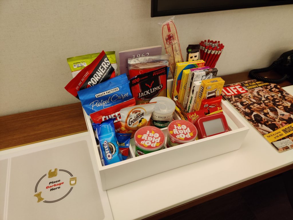 The TWA Hotel Snacks