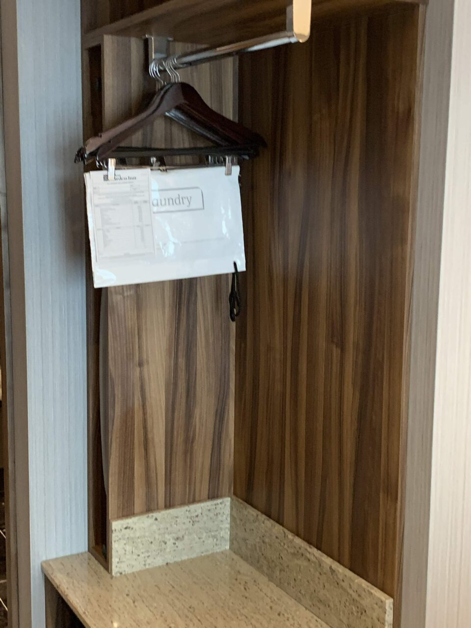 Hilton Garden Inn Hotel T2 Wardrobe
