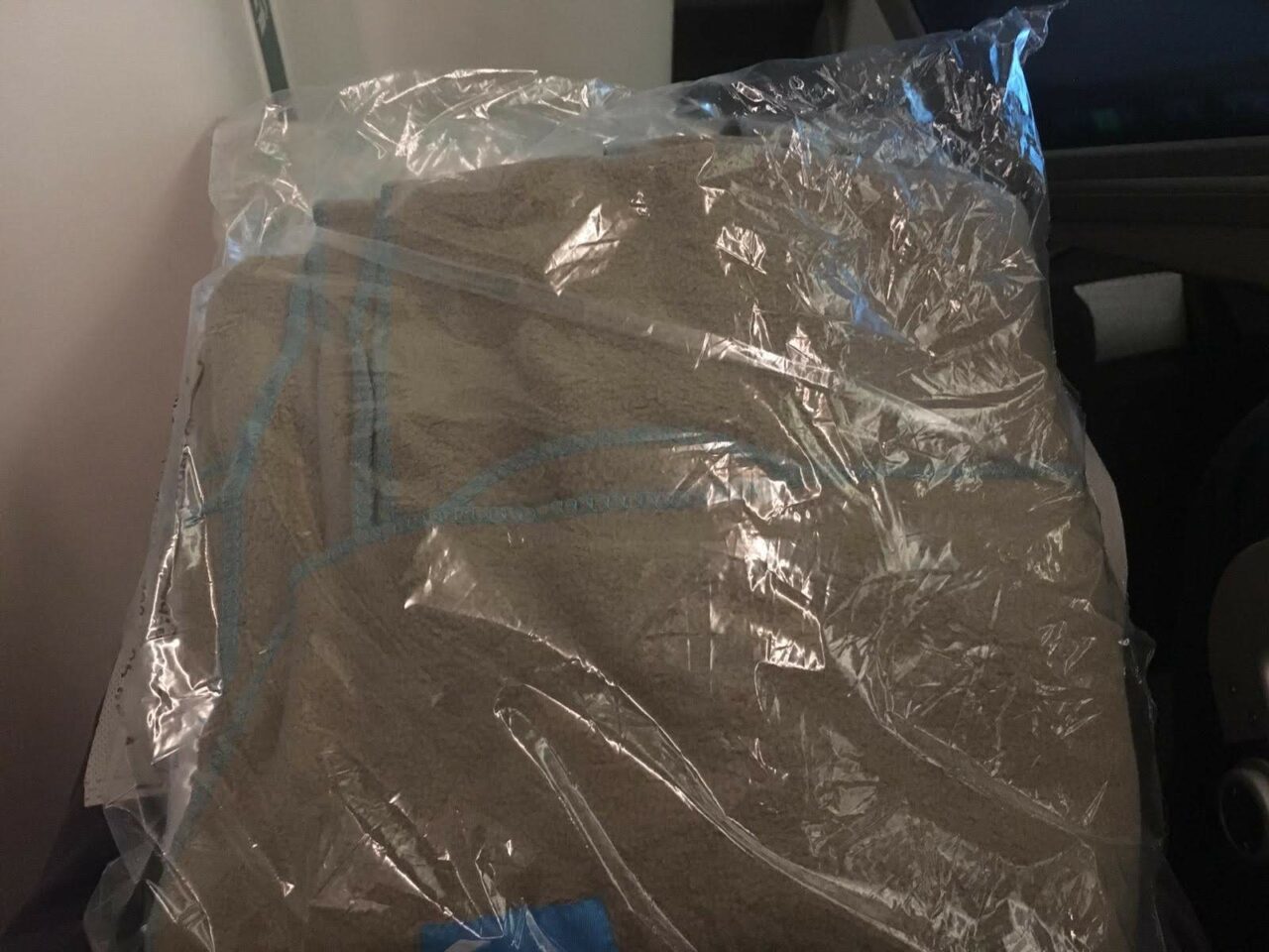 British Airways B787 World Traveller Blanket