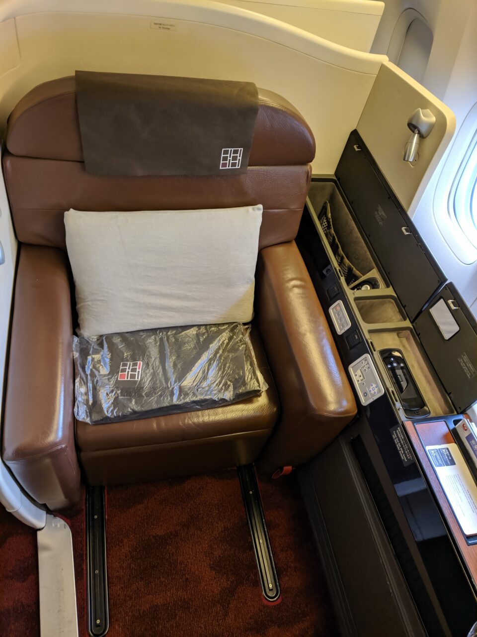 Japan Airlines First Class Seat