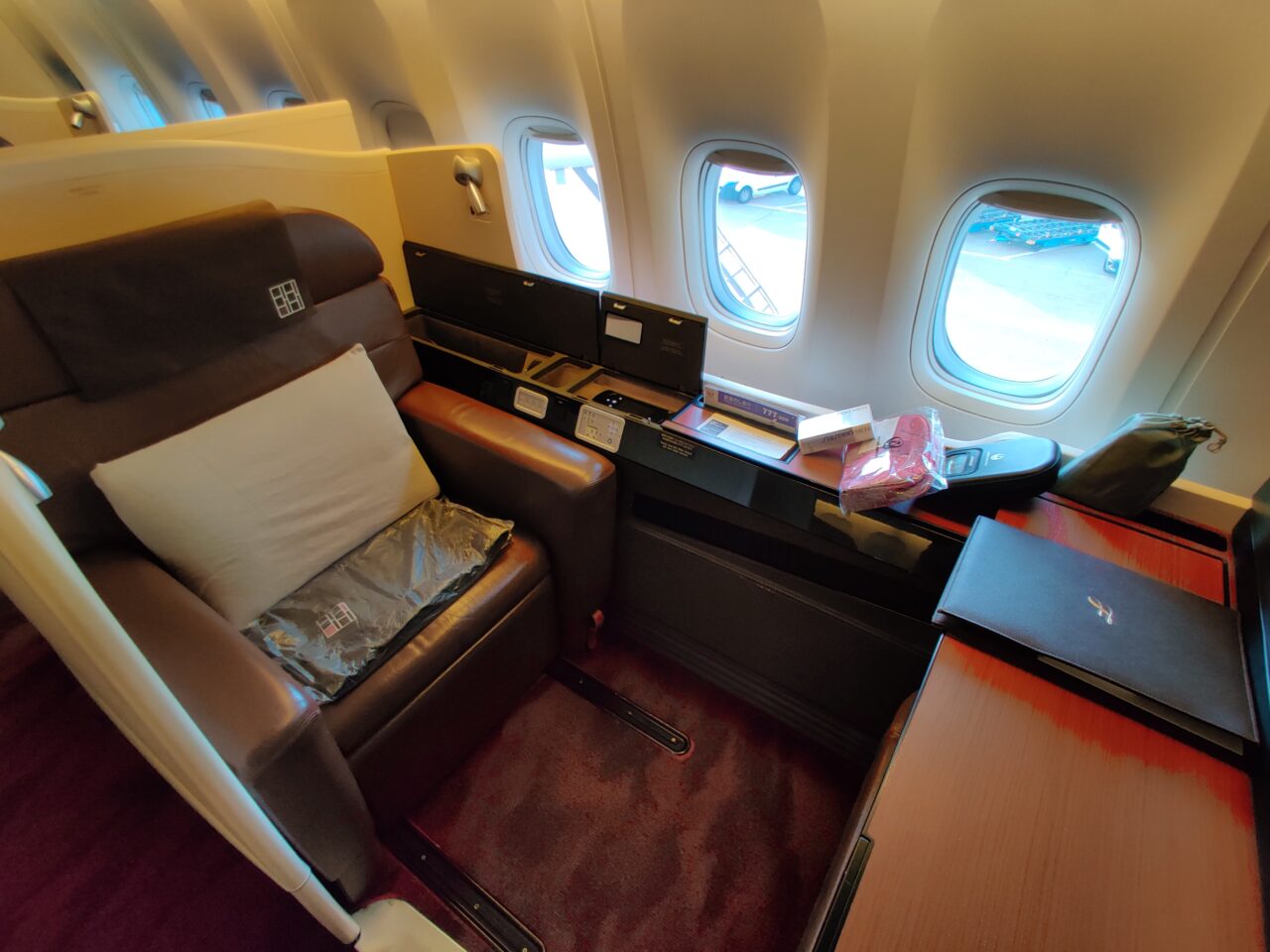 Japan Airlines First Class Seat