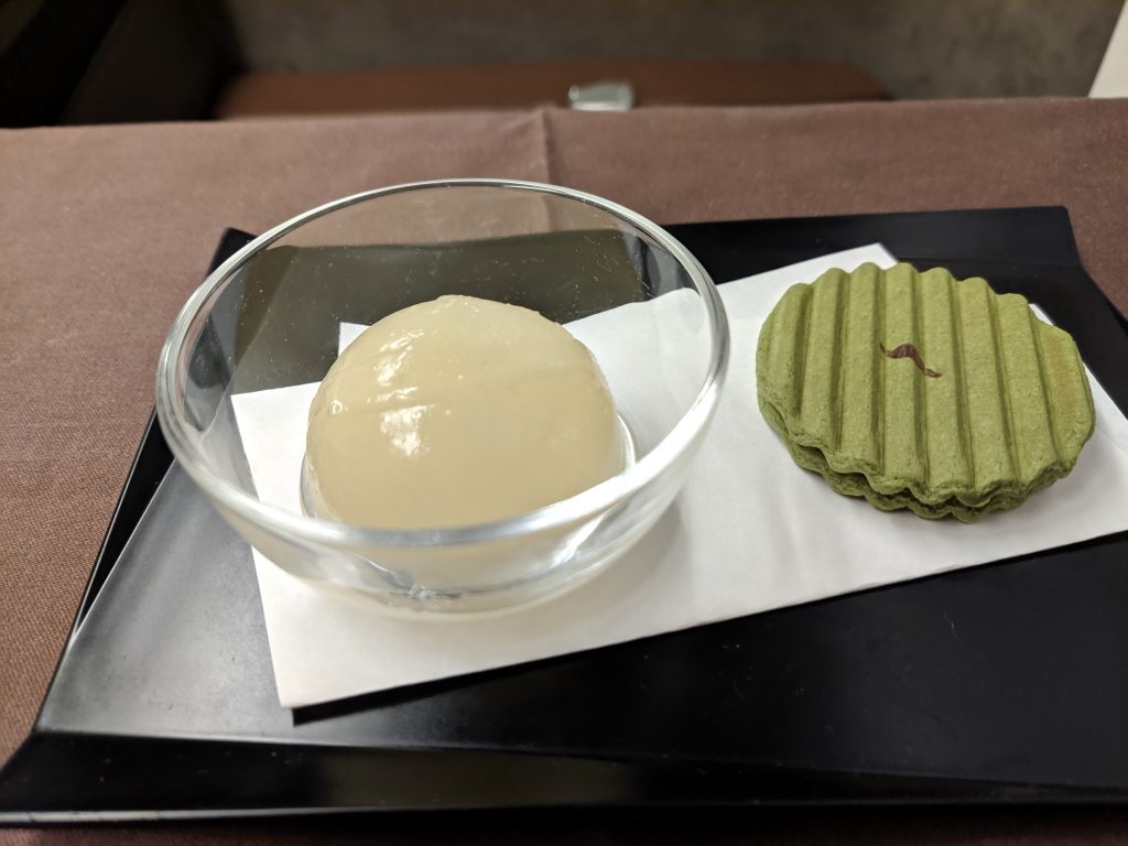 Japan Airlines First Class Desserts 