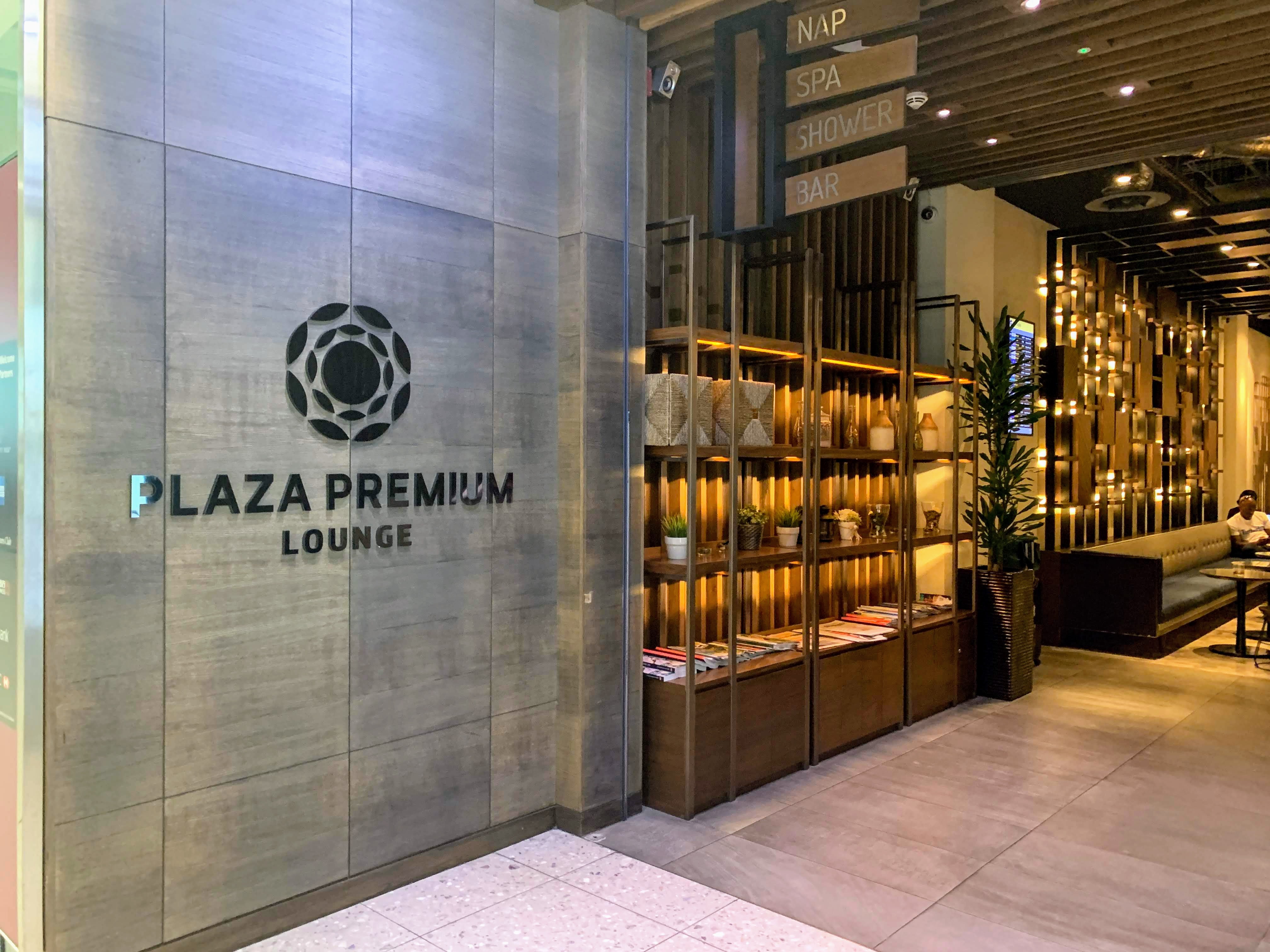 Plaza Premium arrivals lounge T2 London Heathrow