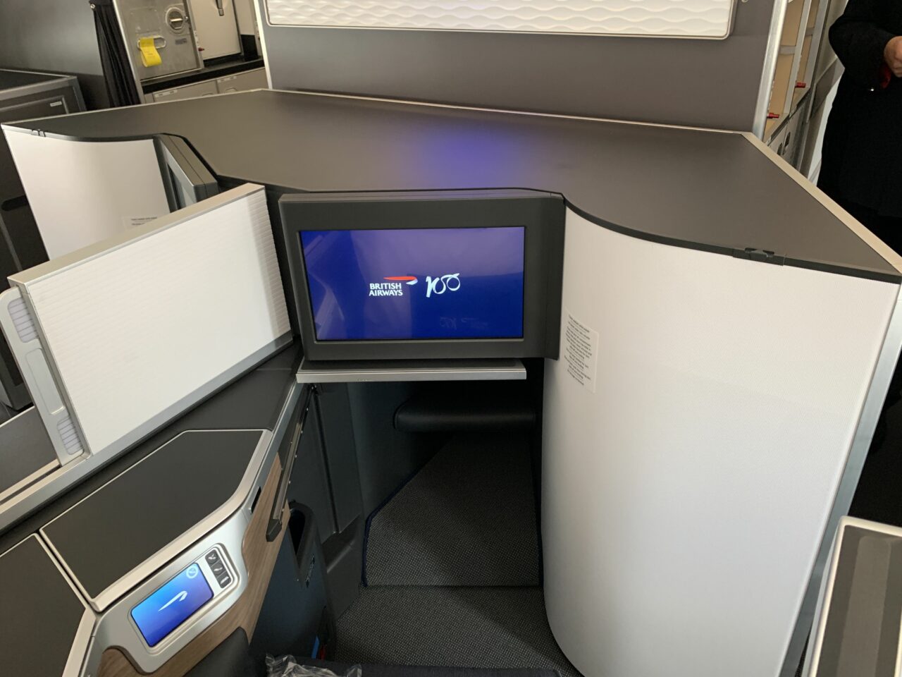 British Airways A350 Footwell 