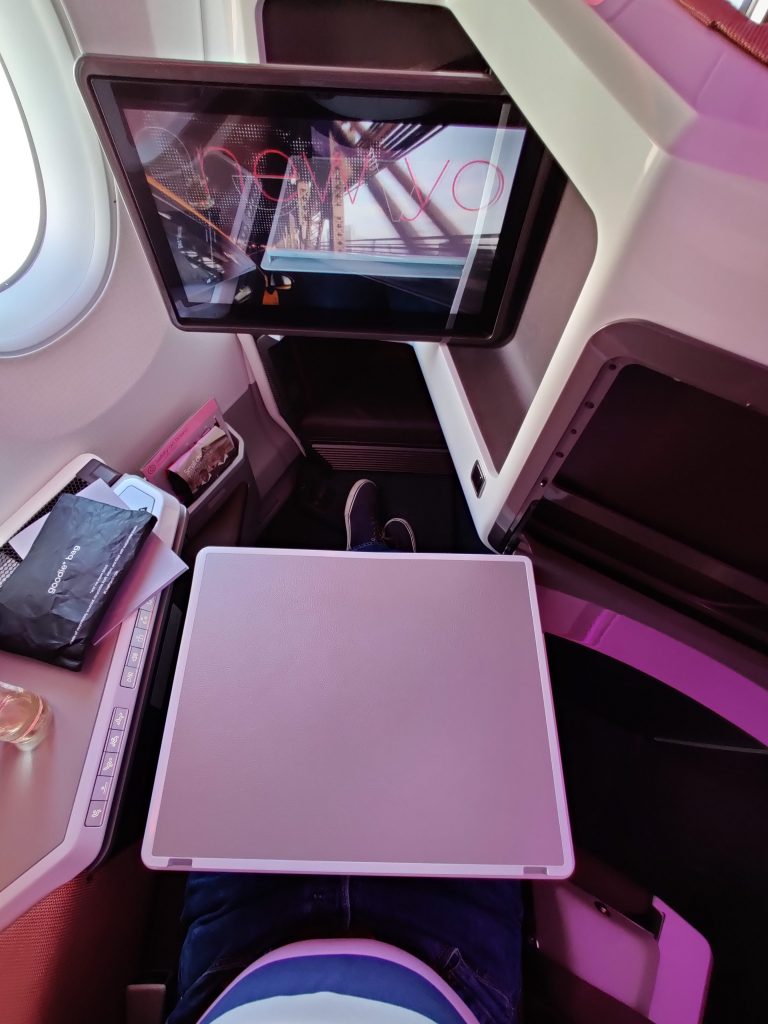 Virgin A350 Upper Class Seat Look 
