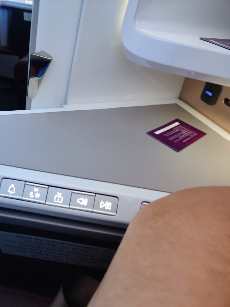 Virgin A350 Upper Class Seat