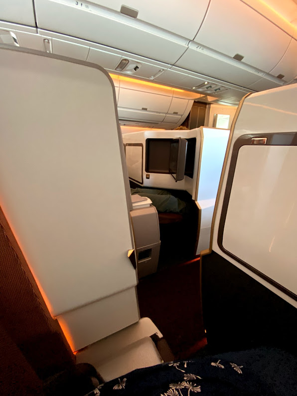 Virgins A350 Upper Class suite "door" or prvacy screen