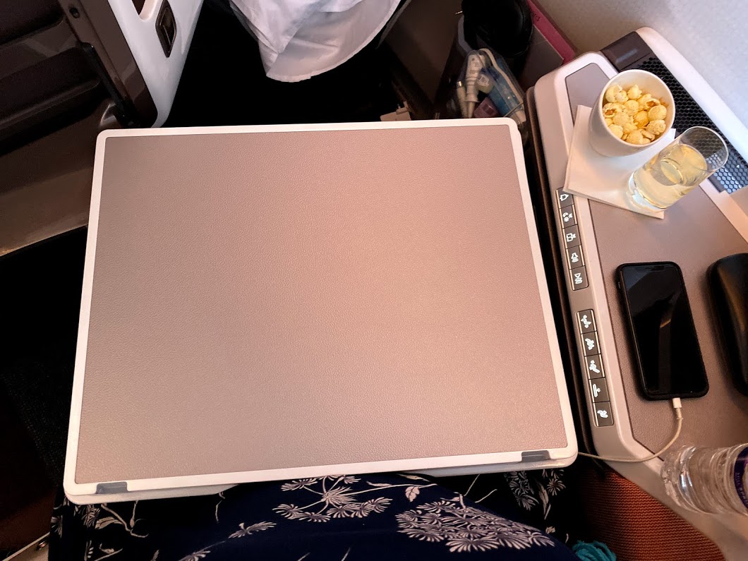 Virgin A350 upper class table