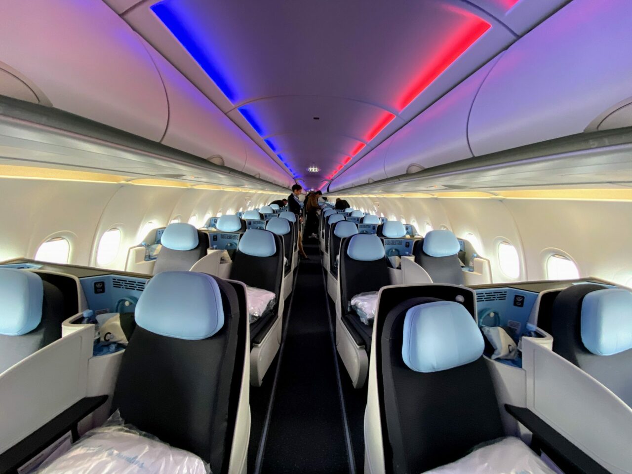 La Compagnie A321LR cabin