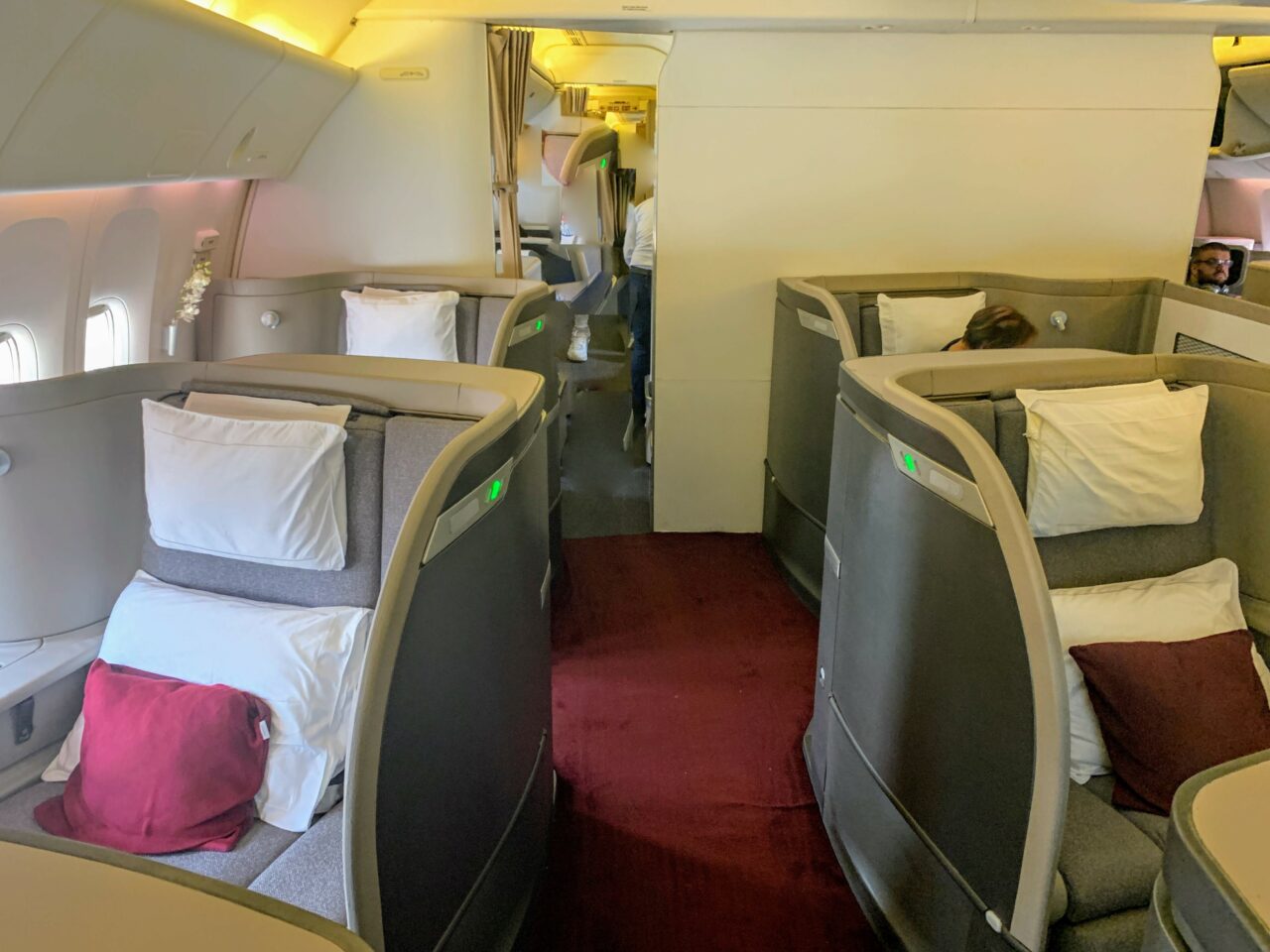 Cathay Pacific B777-300 First class Cabin