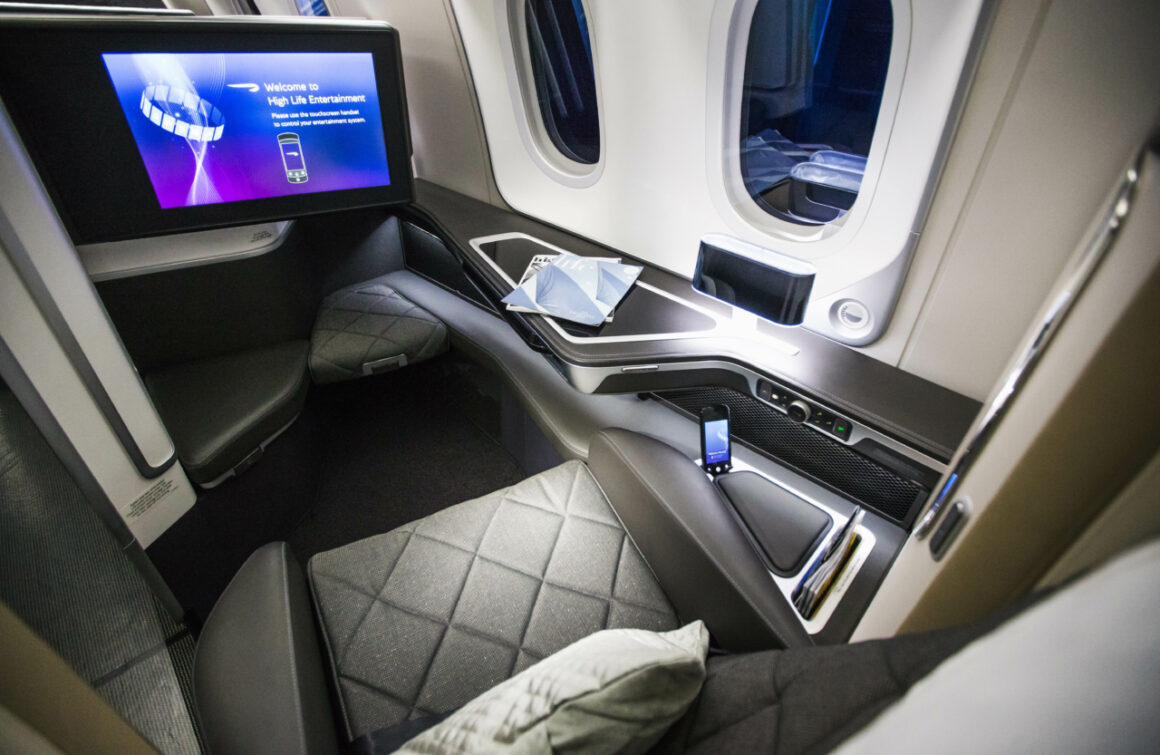 British Airways First Class Suite 