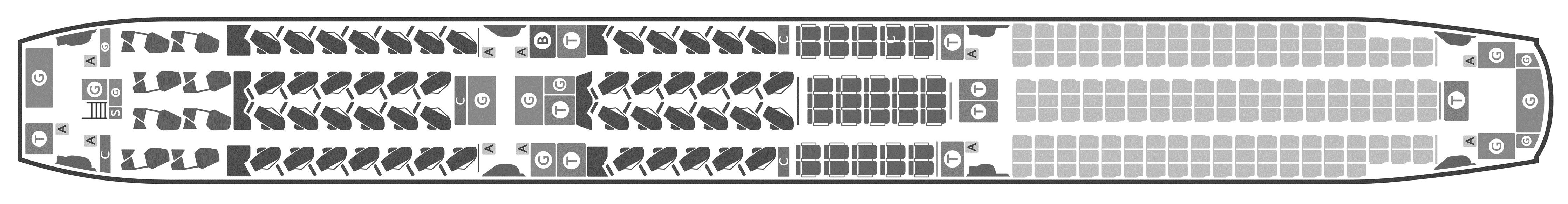 Boeing 787 10 etihad airways схема салона NEWS: BA's New Year Resolutions - to refurbish Heathrow lounges in 2020 and more