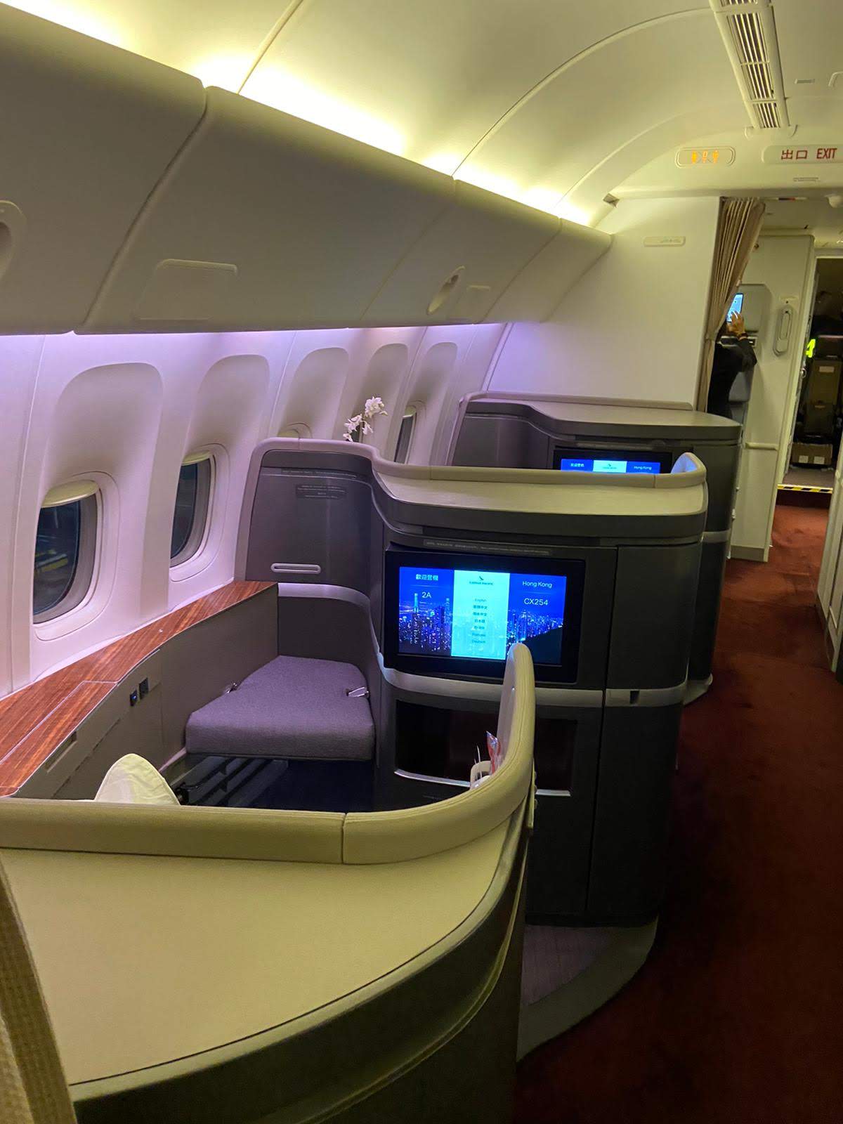 Cathay First cabin