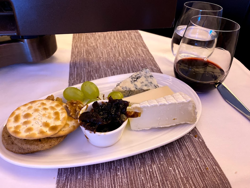 Virgin Atlantic A330 Upper Class Snacks