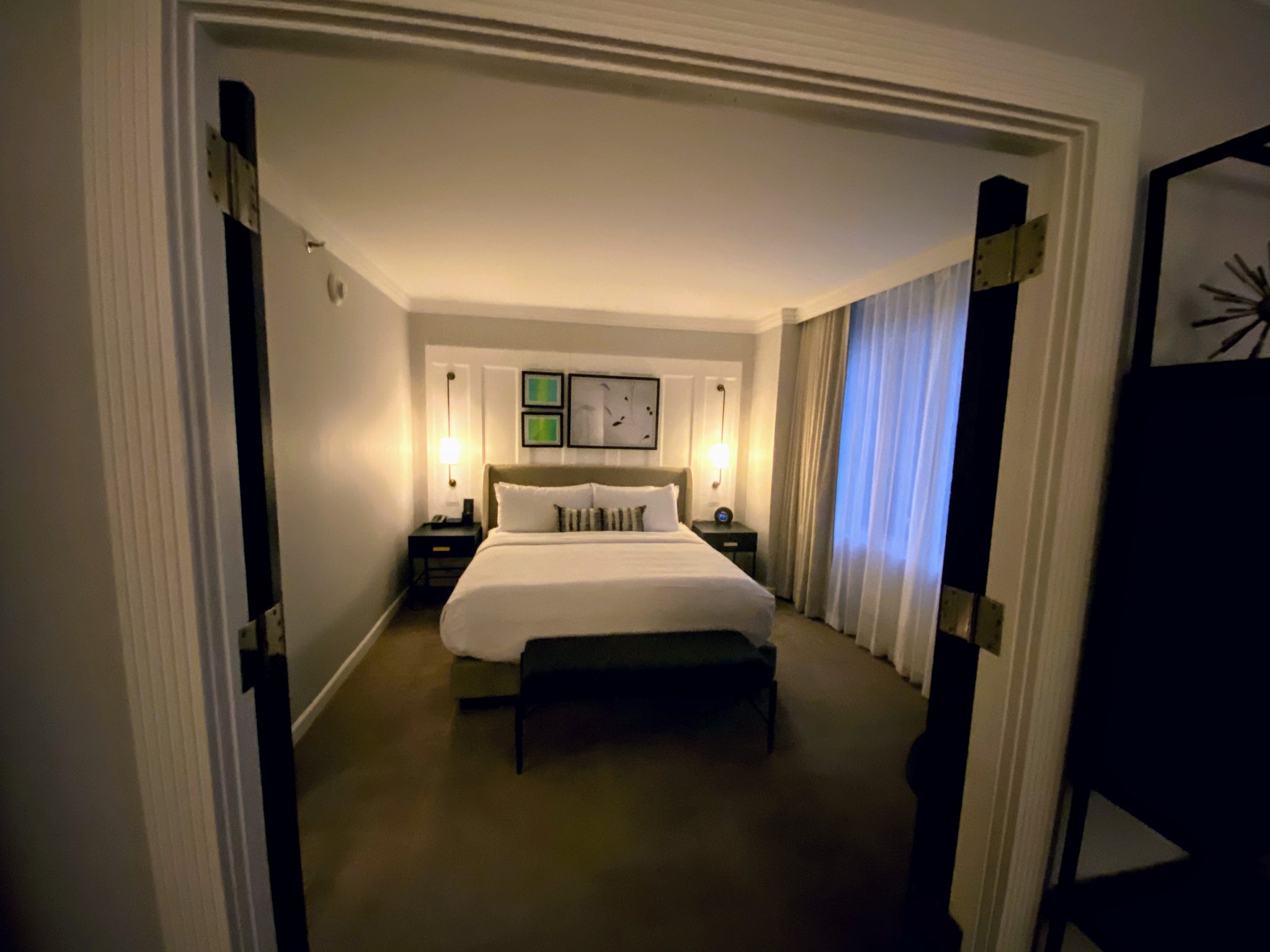 Conrad New York midtown one bedroom king suite
