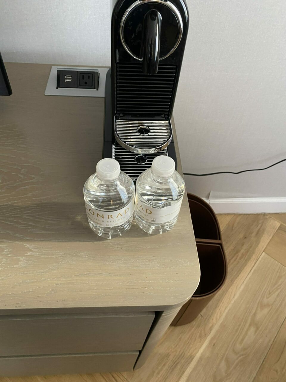 Conrad New York Midtown hotel nespresso coffee machine 