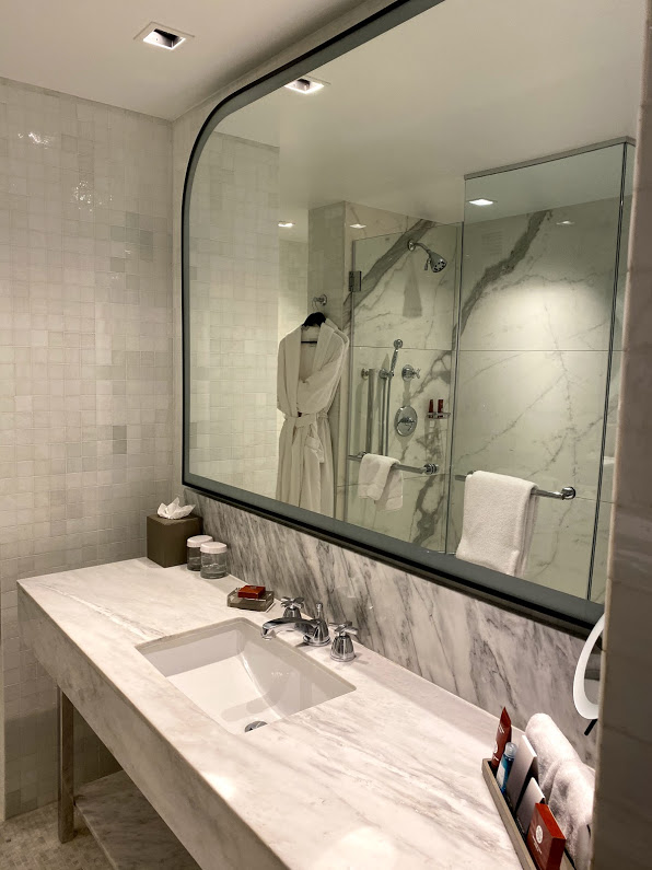 Conrad New York Midtown hotel bathroom sink