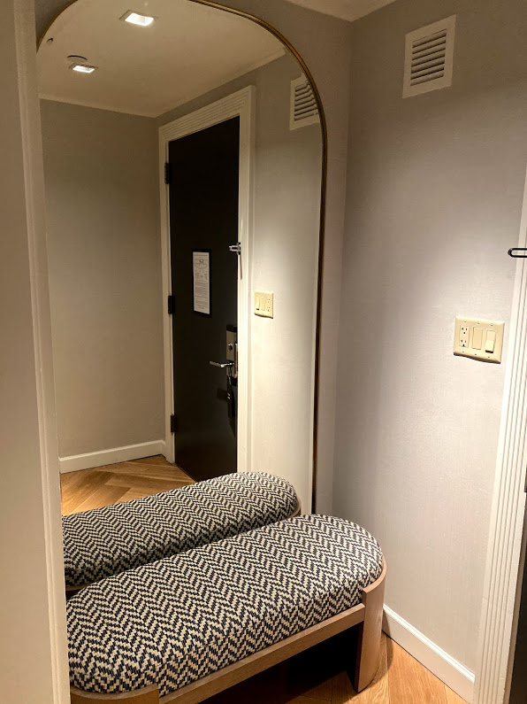 Conrad New York Midtown hotel hallway