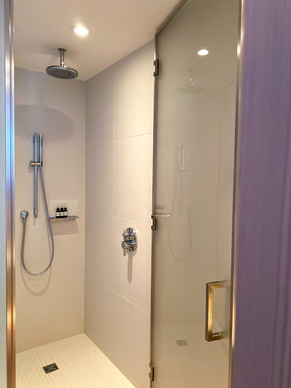 The Edition New York Times Square hotel shower room