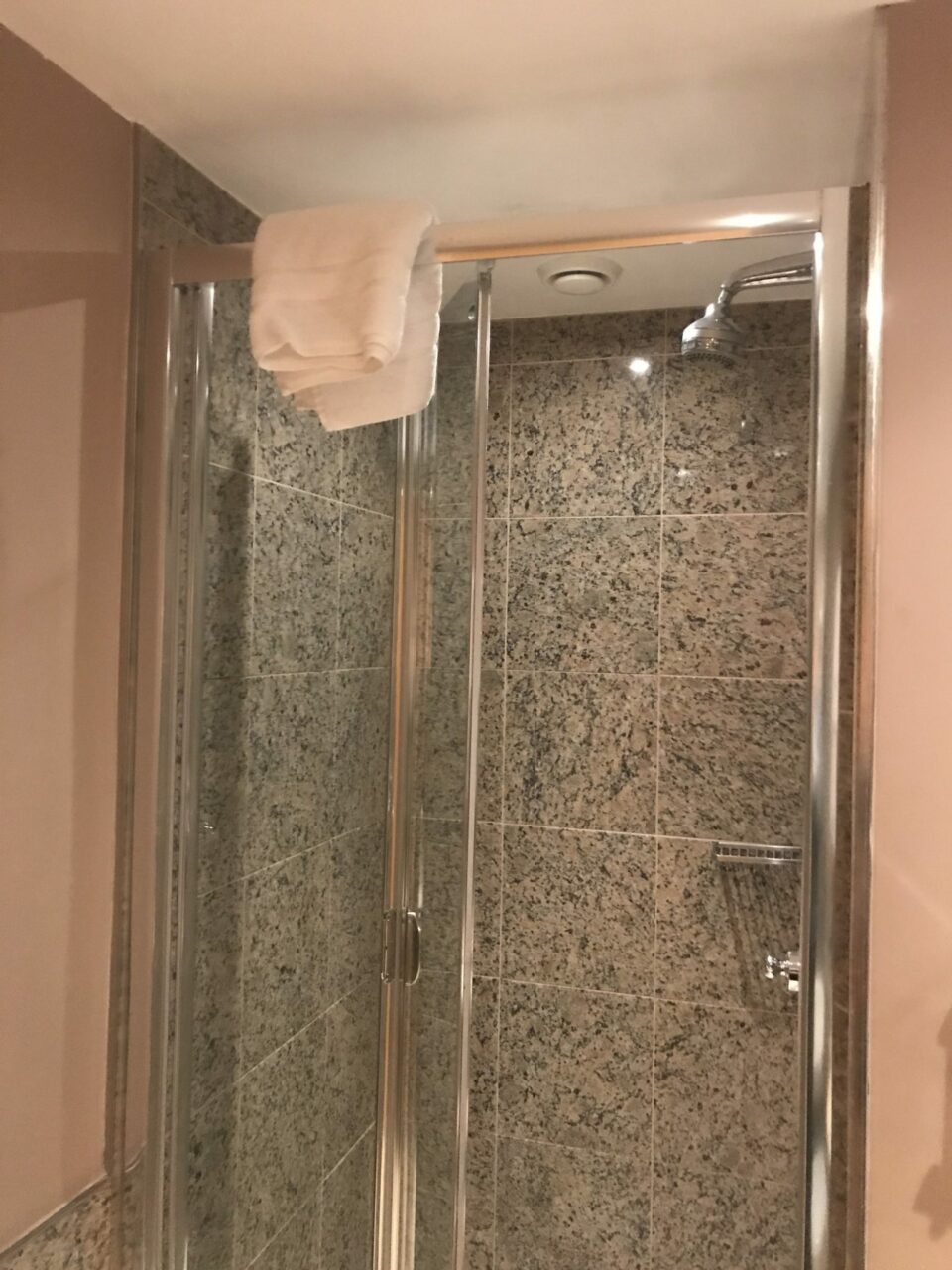 The Club Hotel and Spa Jersey Shower Room 