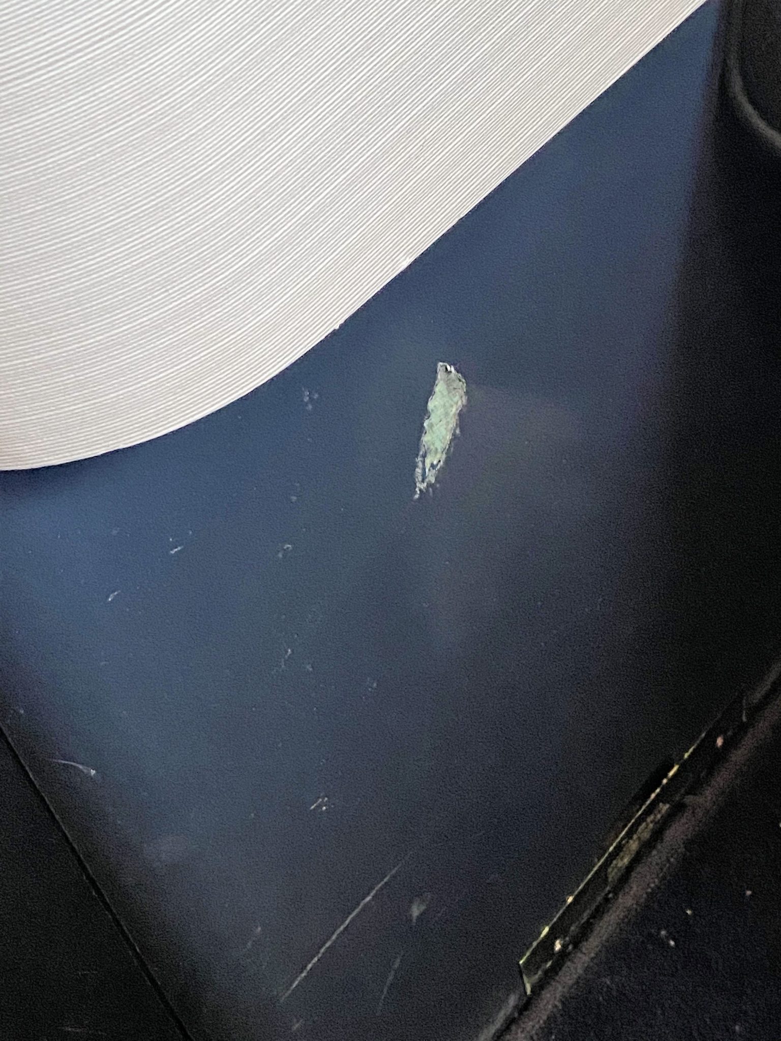 Scuffed seat