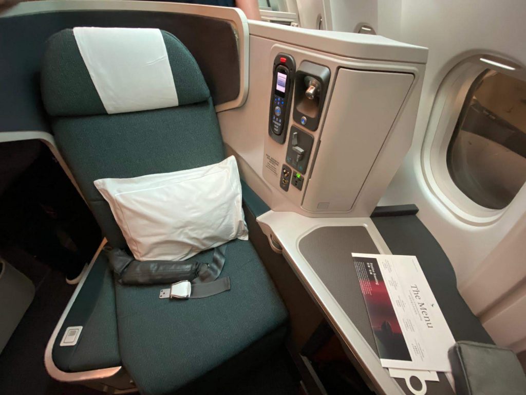 Cathay Pacific A330 business class