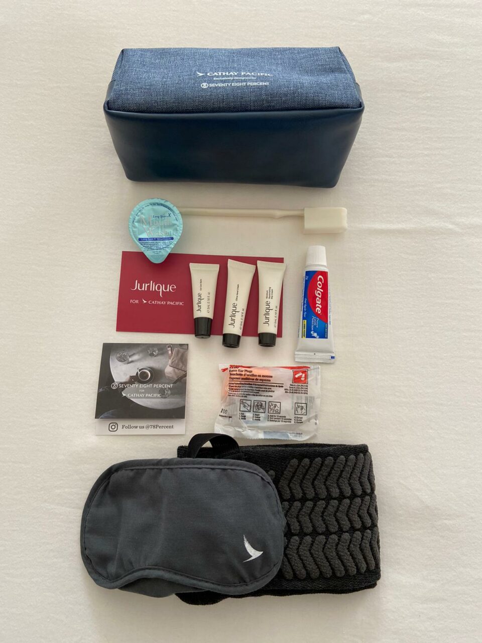 Cathay Pacific Business Class Amenity Kit 