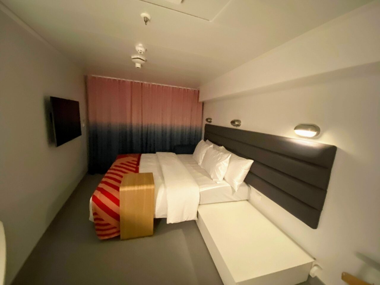 Virgin Voyages Scarlet Lady cabin 