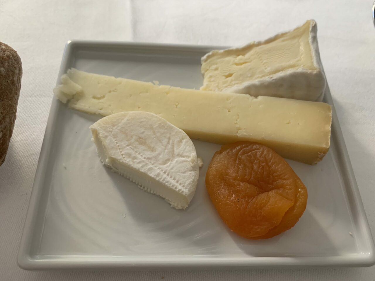 Air France B787 Business Class Cheese