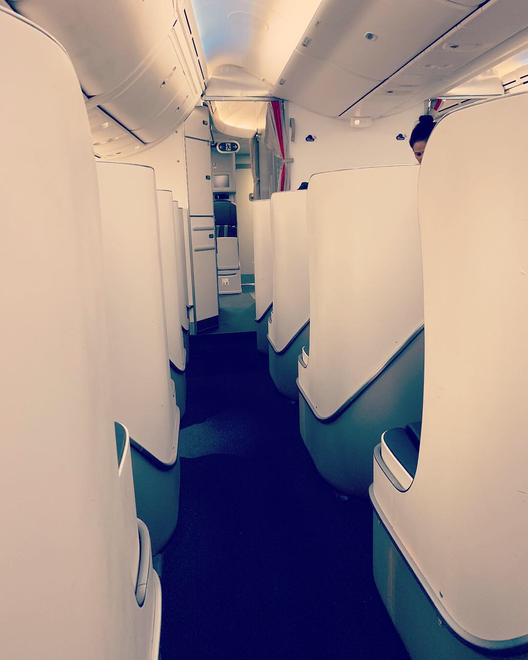 Air France B787 Business Class Cabin