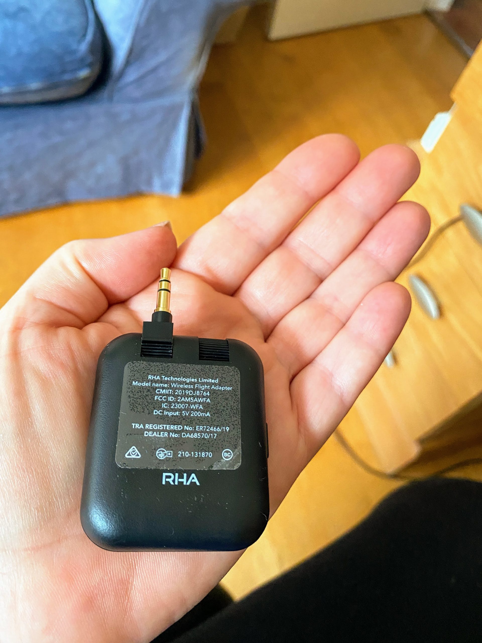 Technology review: RHA wireless flight adaptor – Business Traveller