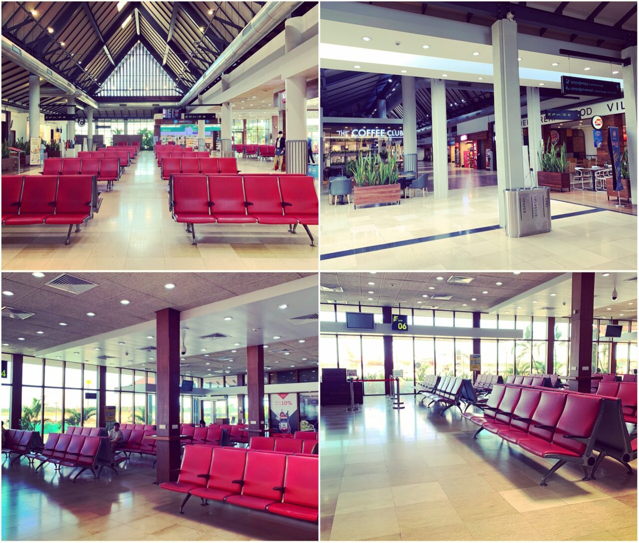 Siem Reap Airport - If only every airport was this quiet