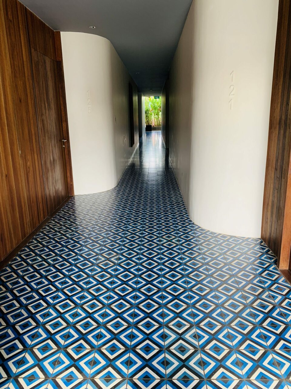 Viroth’s Hotel hallway 
