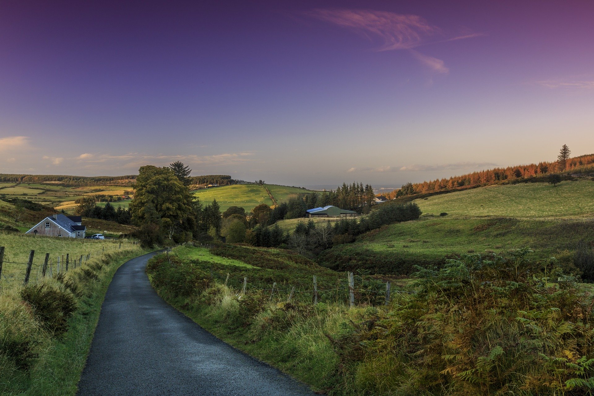 Ireland landscape