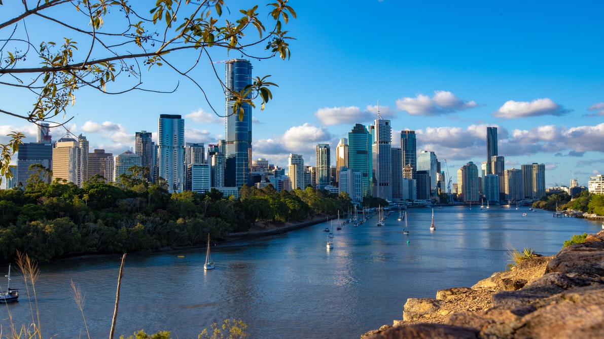 Brisbane city skyline