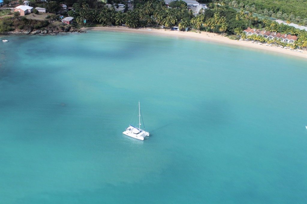 Catamaran in Barbados 