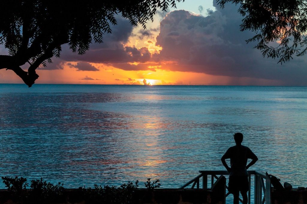 Sunset in Barbados