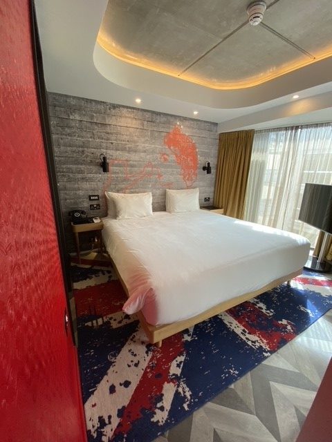 nhow Hotel London bedroom