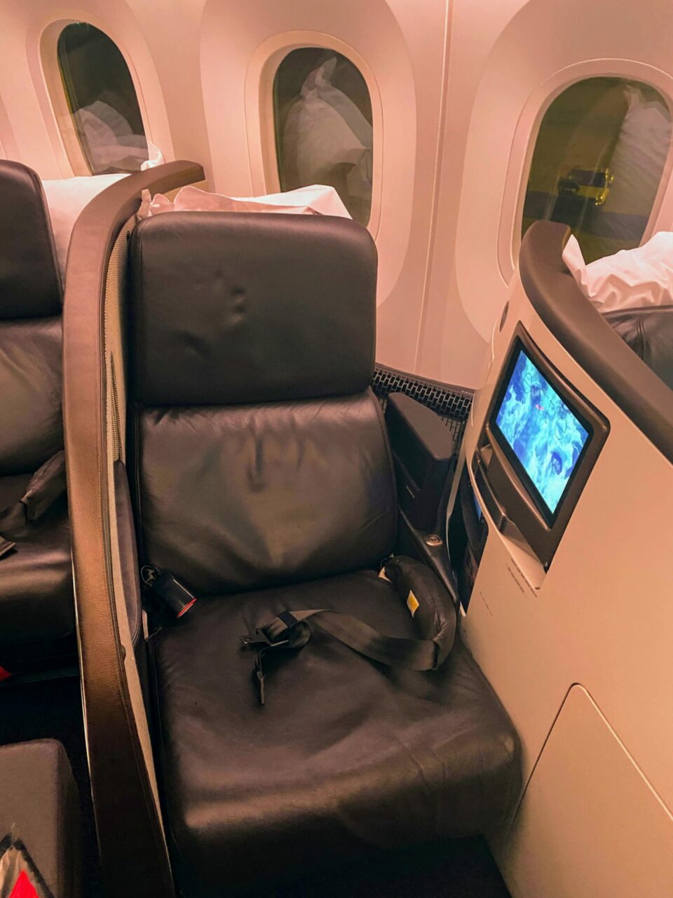 Virgin Atlantic B787-9 Upper Class Seat 