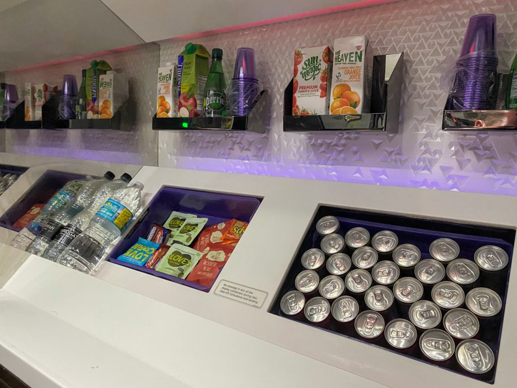 Virgin Atlantic B787-9 Upper Class Snack Area